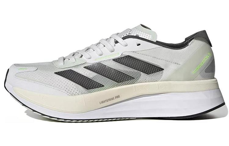 Adidas Adizero Boston 11 Crystal White Linen Green