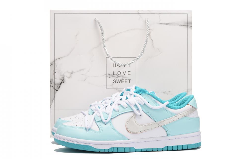 Nike Dunk Coverage Slip-Resistant Impact Resistance Low-Top Skateboard Shoes Unisex Green