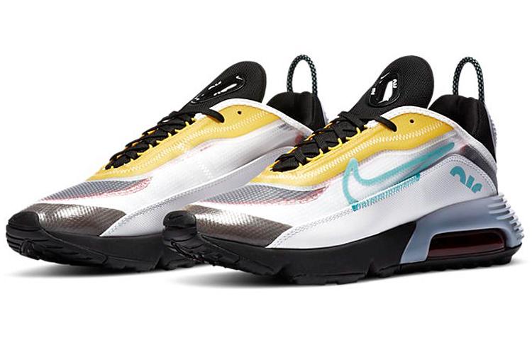 Nike Air Max 2090 White Speed Yellow Bleached Aqua купить в интернет-магазине Yoocart с быстрой доставкой по России.