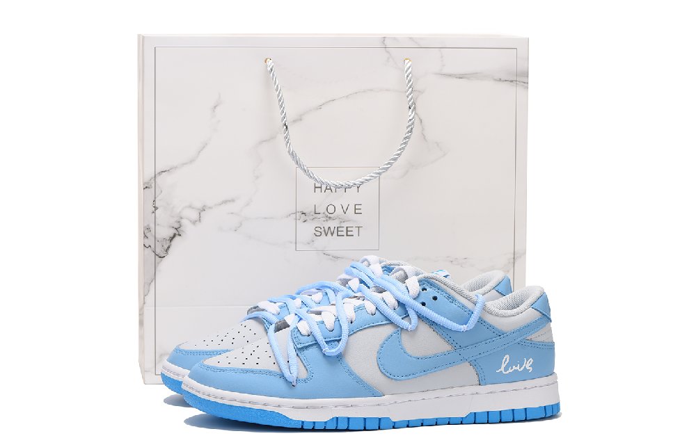 Nike Dunk Skateboard Shoes Men Low-Top White