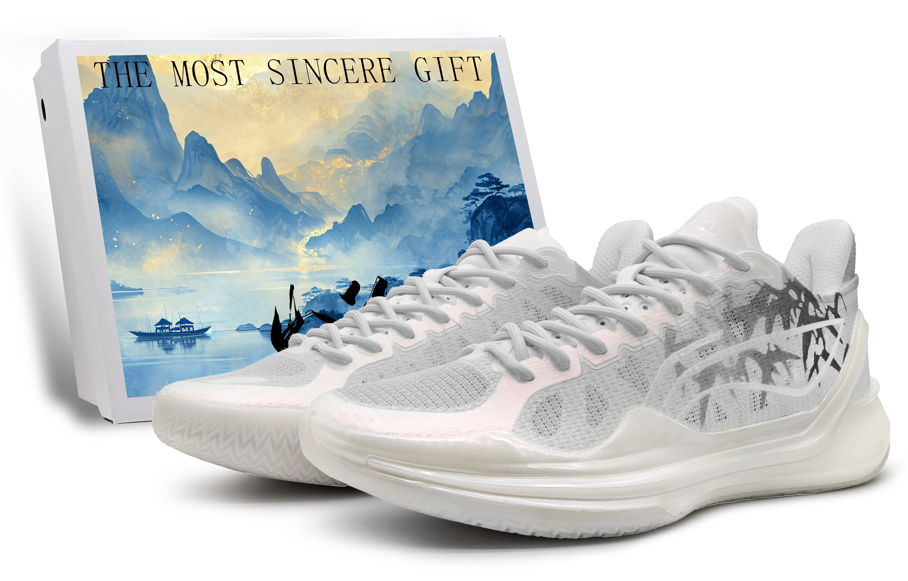 LiNing Blade 4 V2 Low top Basketball Shoes Men's Gray