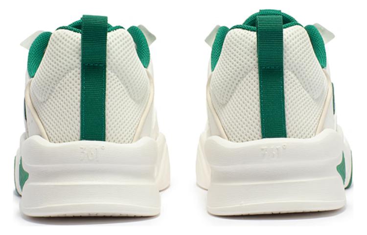 361° Jincheng Cushioning, Wear Resistant Low Top Casual Shoes Men's White Green