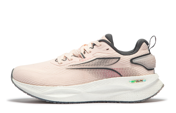 361° Speed Boost CQT Cushioning Anti-Slip And Wear-Resistant Low-Top Running Shoes Women's Pink