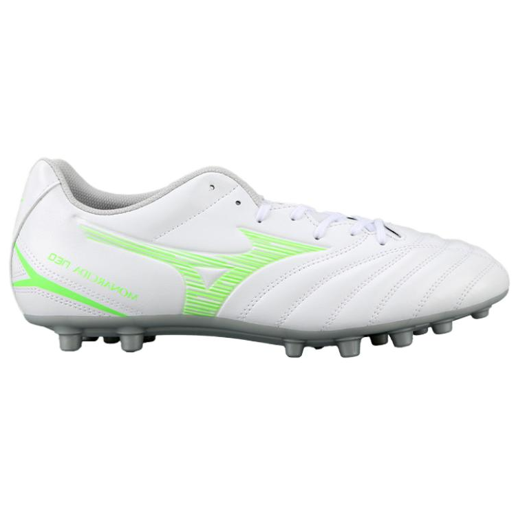 Mizuno MONARCIDA NEO 3 Cushioned Slip-Resistant Soccer Shoes Men's White