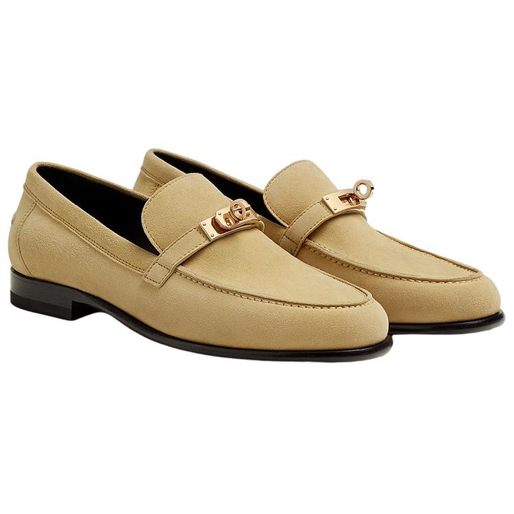HERMES Destin Casual Single Shoes Women's Khaki