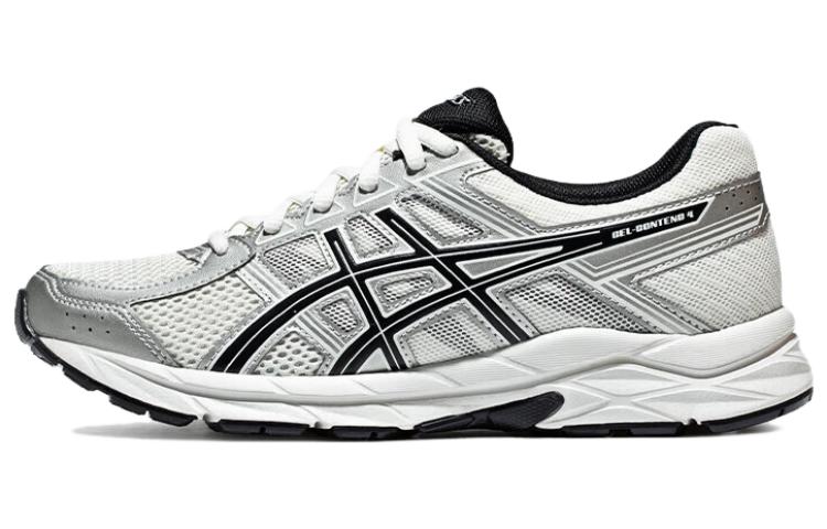 Asics Гель Contend 4 Беговые кроссовки Низкие Серебристо-черные Женские