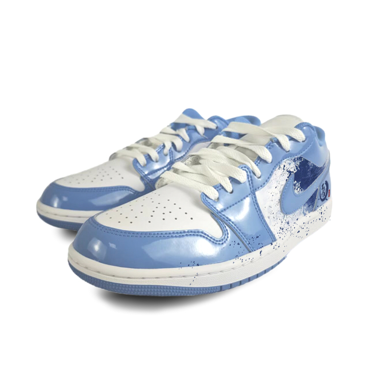 Jordan Air Jordan 1 Low 'Legend Blue' Anti-Slip Wear-Resistant Low-Top Vintage Basketball Shoes Unisex Blue купить в интернет-магазине Yoocart с быстрой доставкой по России.