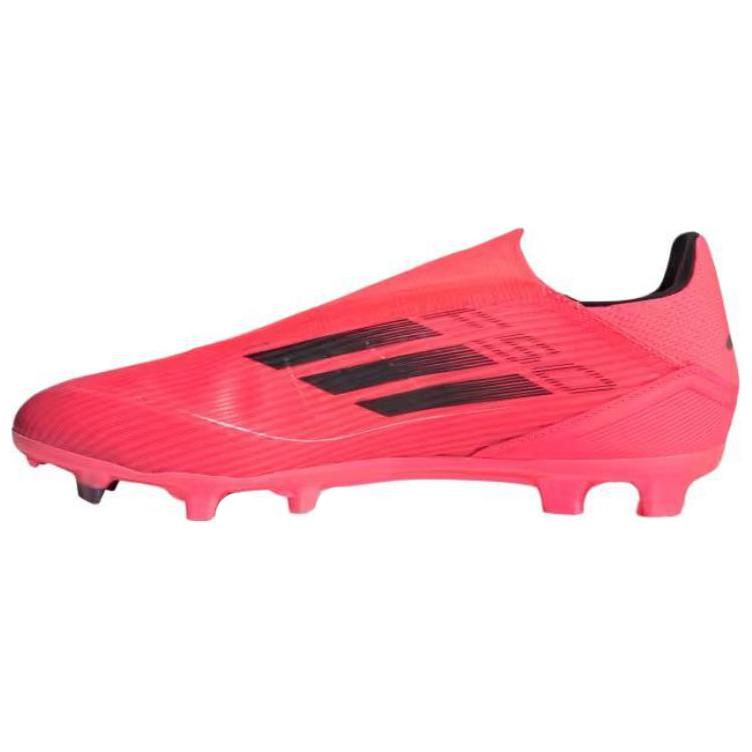 Adidas F50 League Laceless Firm/Multi Ground Turbo Aurora Black Platinum Metallic