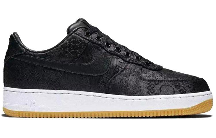 Nike X Fragment Design X Clot Air Force 1 'Black Silk' купить в интернет-магазине Yoocart с быстрой доставкой по России.