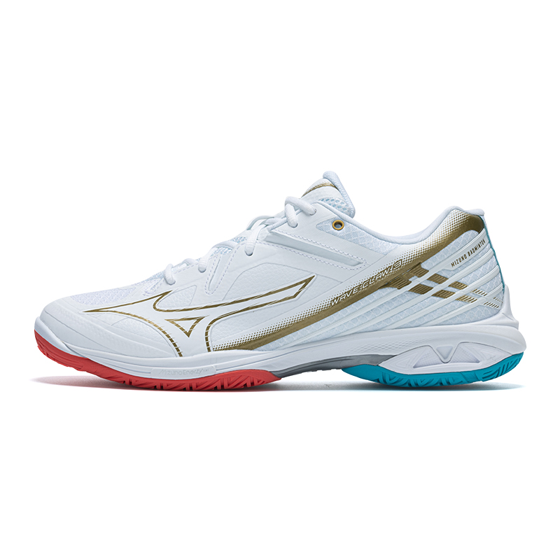 Mizuno Wave Claw 3 Wide 'White Gold Grey'
