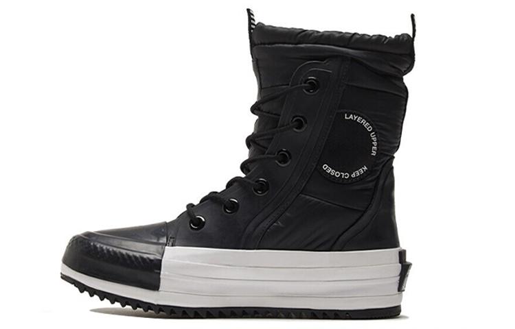 Converse Chuck Taylor All Star Mc Boot High 'Water Repellent Black White' Women's