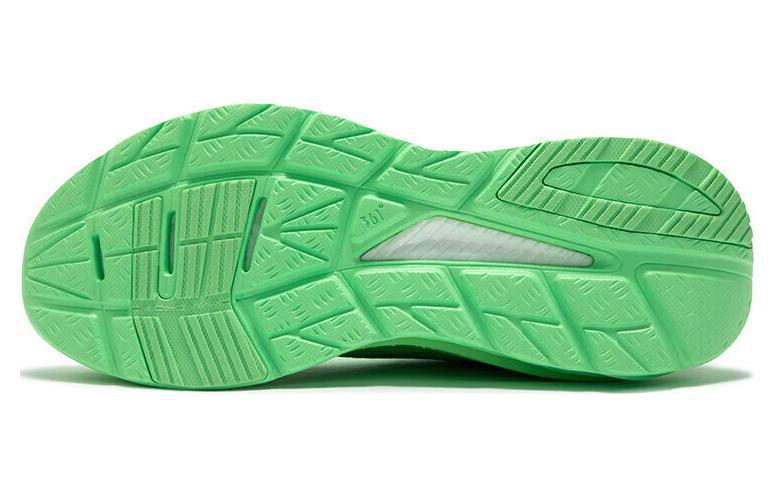 361° Red Flame 3 Anti-Slip Wear-Resistant Low-Top Running Shoes Men's Cyan