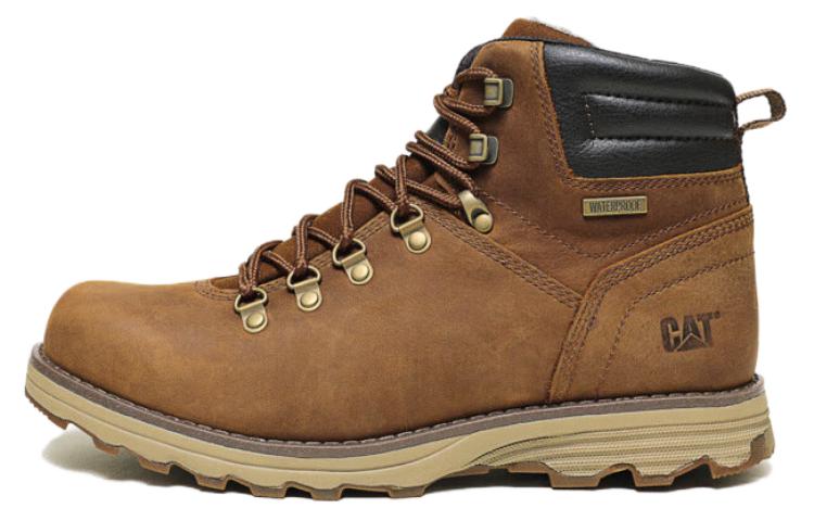 CAT Outdoor Boots Men Yellow/Brown