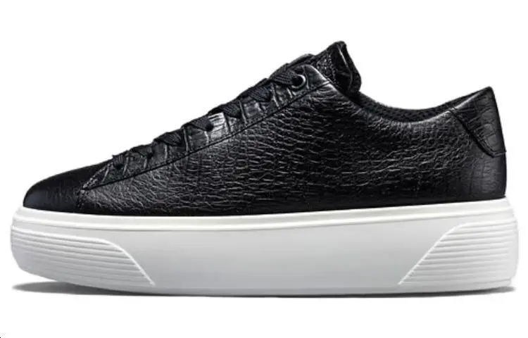 Ecco Low top Skateboard Shoes Women's Black