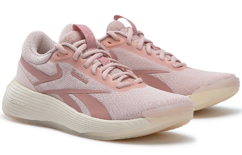 Reebok Wear-Resistant Water-Resistant Slip-Resistant Low-Top Running Shoes Unisex Pink