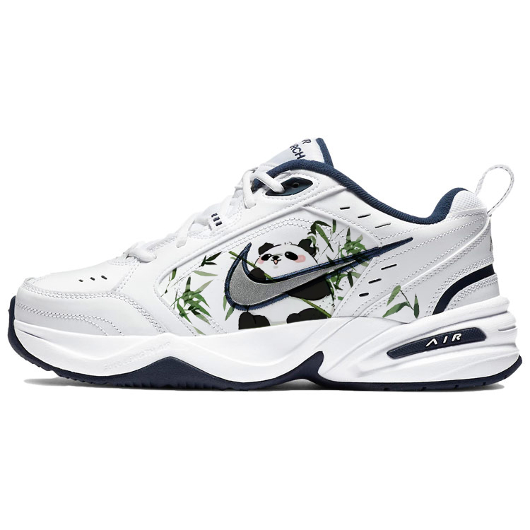 Nike Air Monarch 4 Chunky Sneakers Unisex Low Top White/Green