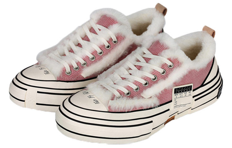 VESSEL Lows Winter Warmers Low-Top Skateboard Shoes Unisex Light Pink купить в интернет-магазине Yoocart с быстрой доставкой по России.
