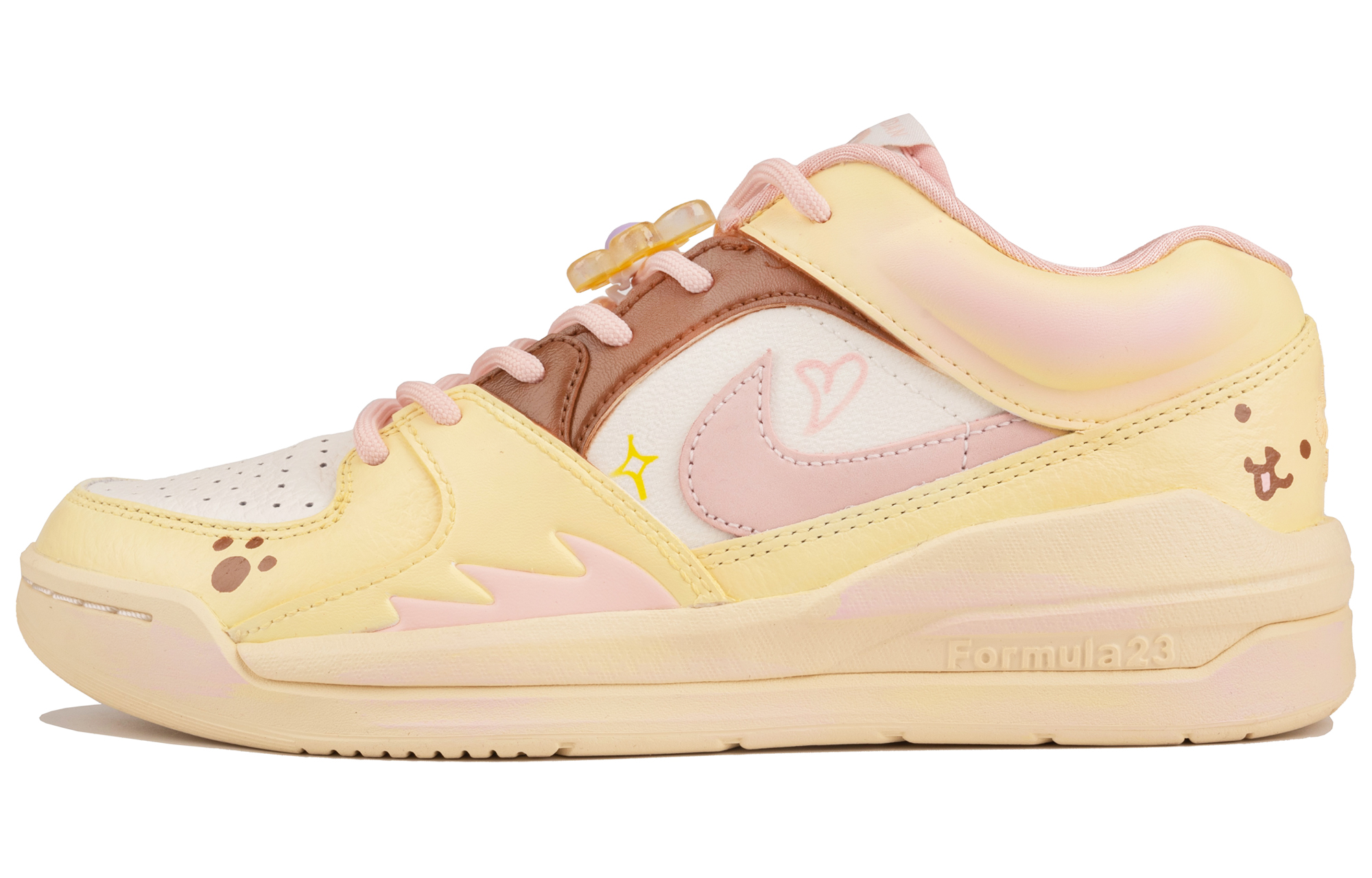 Jordan Stadium 90 Low Top Casual Shoes Women's Yellow