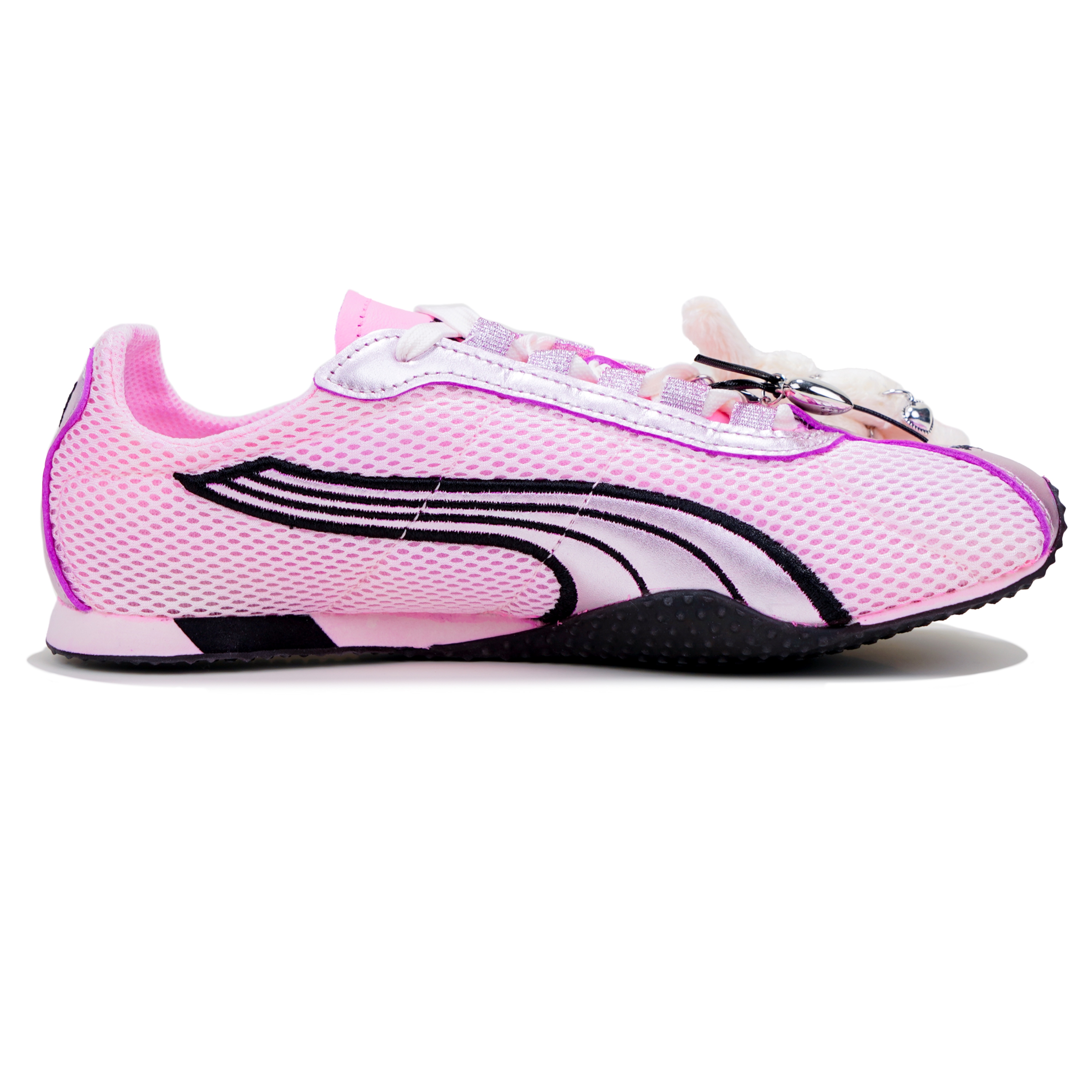 PUMA H Street Low top Casual Shoes Unisex Silver Glow Pink
