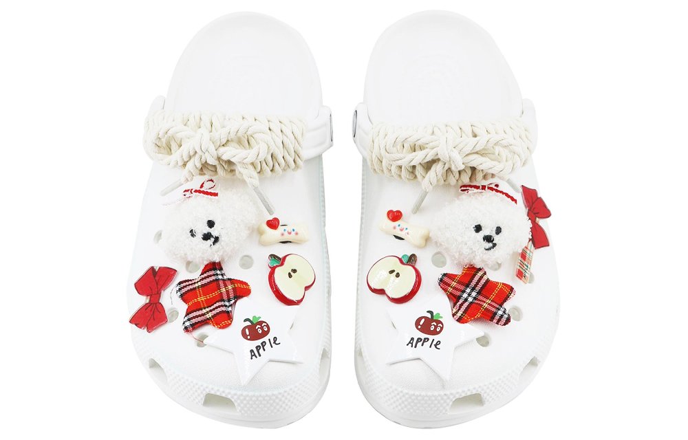 Crocs Classic Clog Cheese Tower SDS Clogs Unisex White