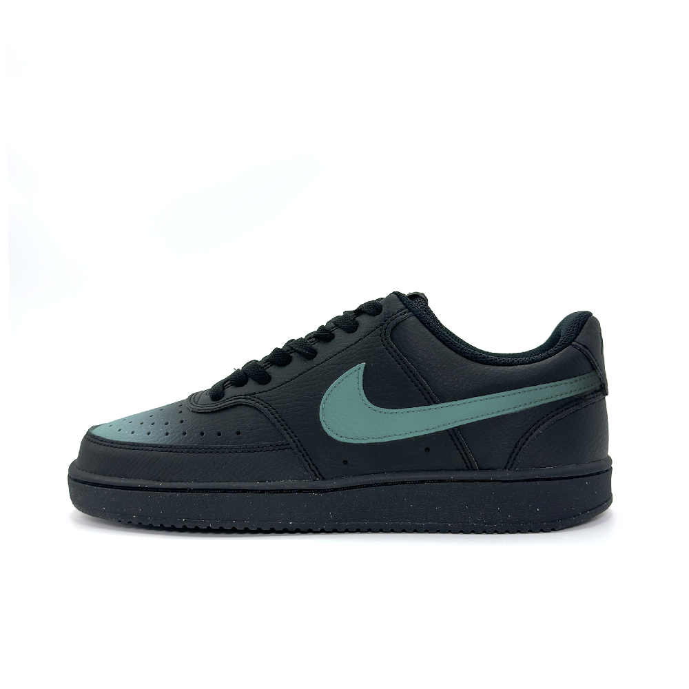Nike Court Vision Transformation Anti-Slip And Wear-Resistant Lightweight Low-Top Skateboard Shoes Unisex Black Green