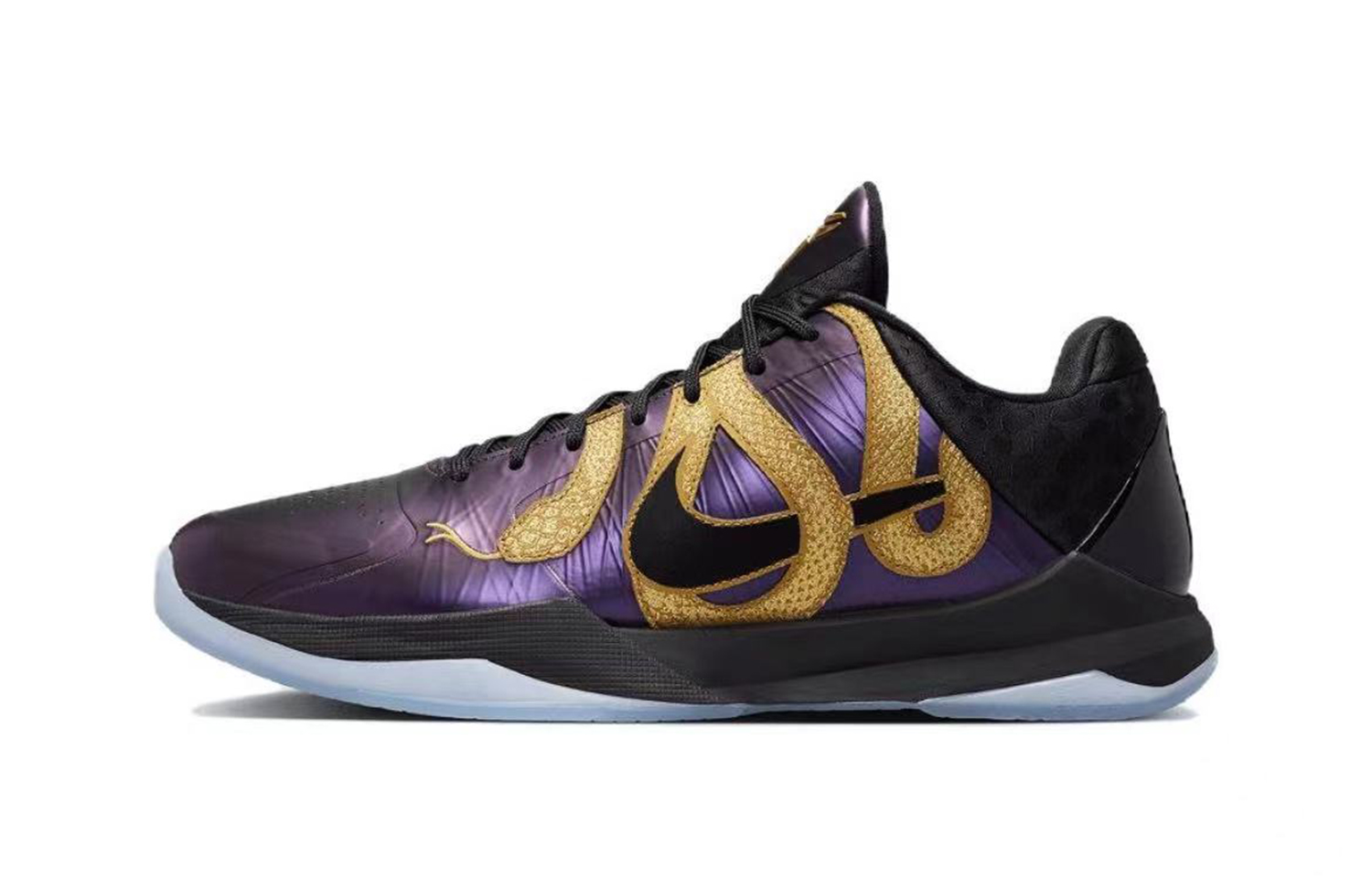 Nike Kobe 5 Slip Resistant Abrasion Resistant Low top Basketball Shoes Men's Black купить в интернет-магазине Yoocart с быстрой доставкой по России.