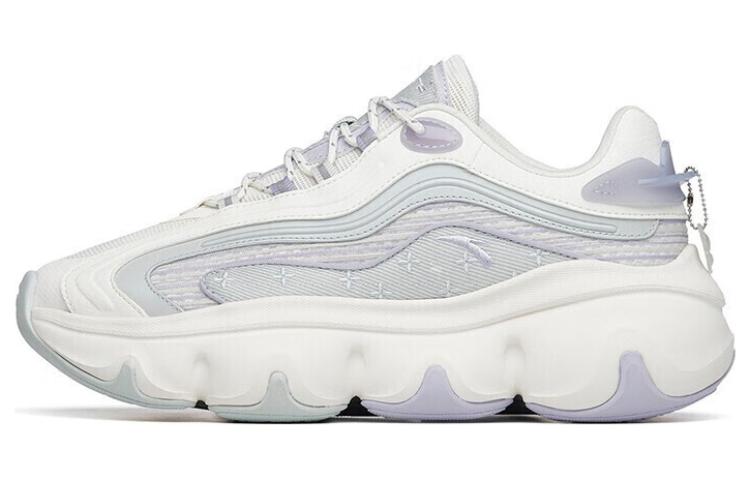 Anta Meow Meow Shoes 2.0 Anti-Slip Wear-Resistant Low-Top Chunky Sneakers Women's Dream Blue