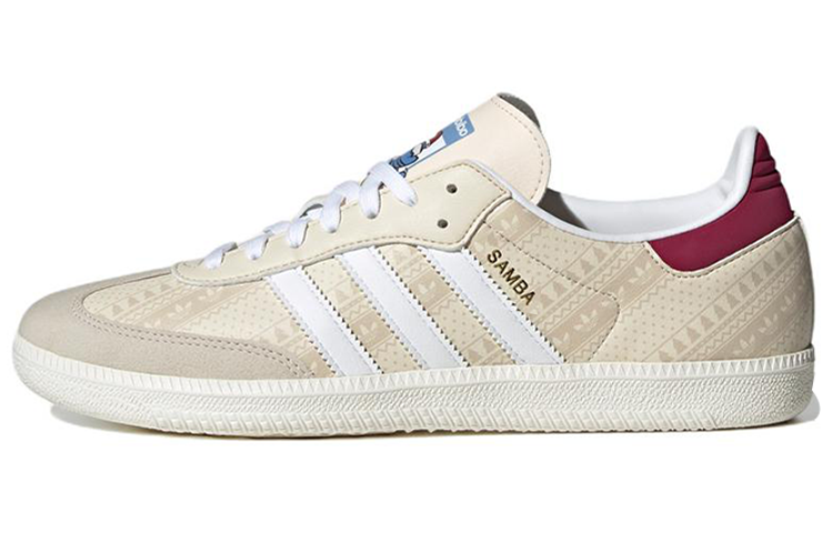 Adidas Samba Wonder White Legacy Burgundy