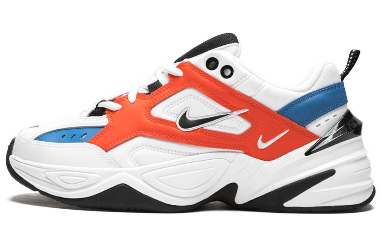 Nike M2K Tekno White Black Orange Women's