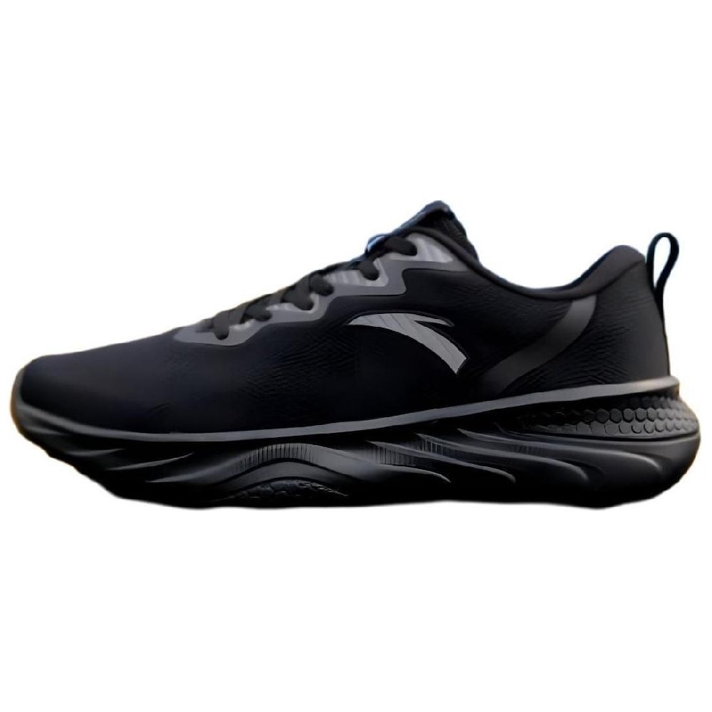 Anta Cushioning Wear-Resistant Low-Top Training Shoes Men's Black
