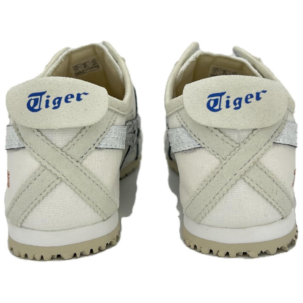Onitsuka Tiger MEXICO 66 Anti-Slip And Wear-Resistant Breathable Low-Top Casual Shoes Unisex White Gray