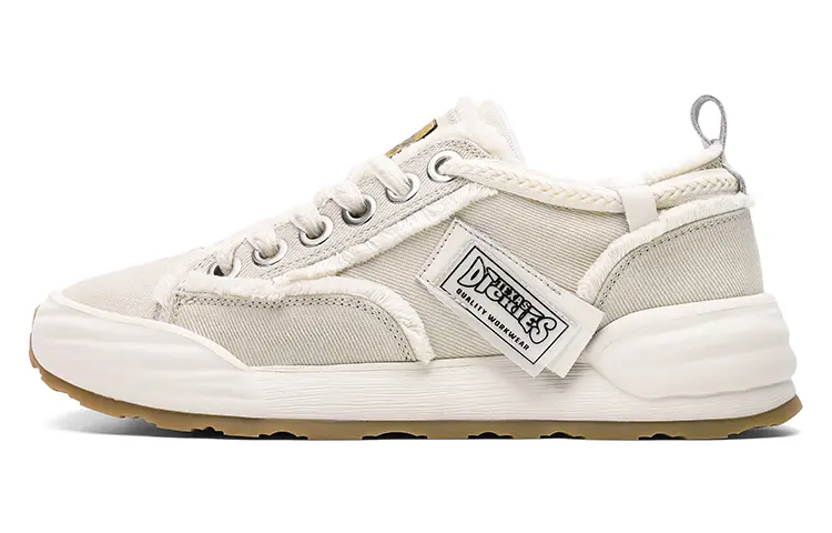 Dickies Low-Top Skateboard Shoes Men's Light Khaki