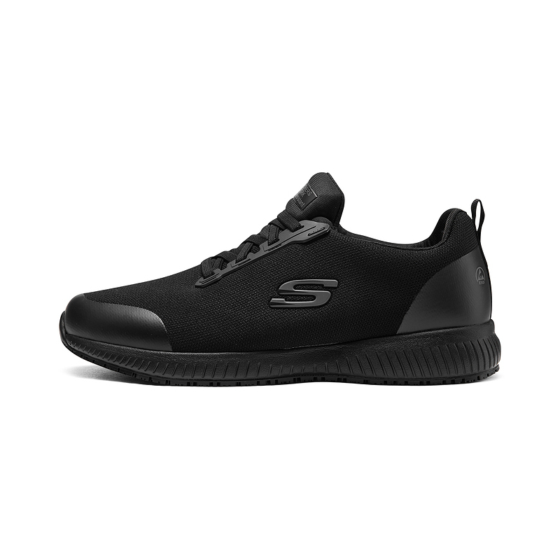 Skechers WORK Abrasion Resistant Low Top Casual Shoes Men's Black