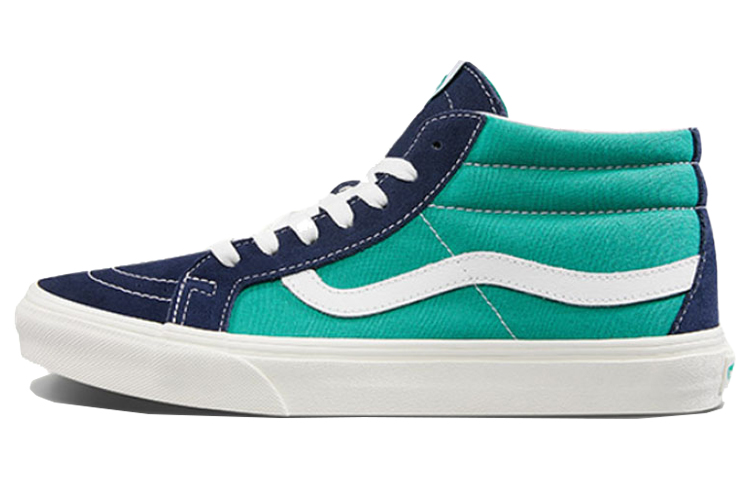 Vans SK8 Mid Reissue Black Green 'Blue Green'