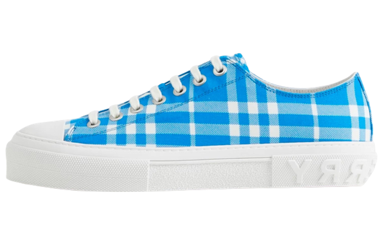 Burberry Stylish Skateboarding Shoes Men's Blue