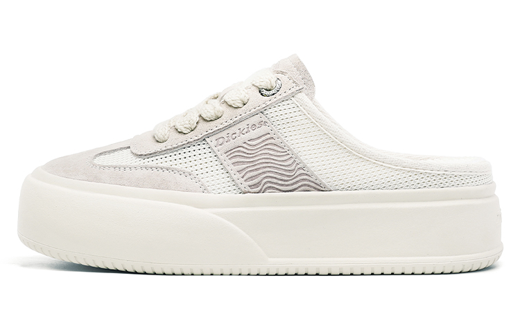 Dickies Lightweight And Breathable Low-Top Skateboard Shoes Women's Beige