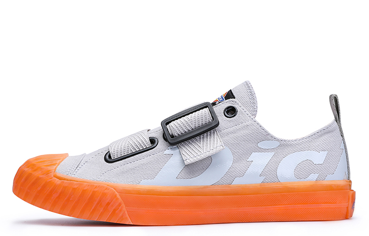 Dickies Canvas Shoes Unisex Low-Top Jelly Orange