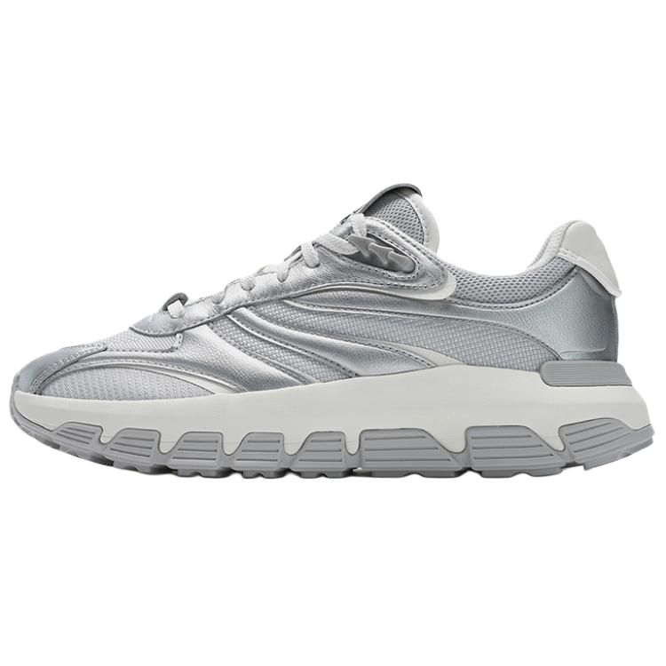 FILA RIBBON Low Top Casual Shoes Women's Silver