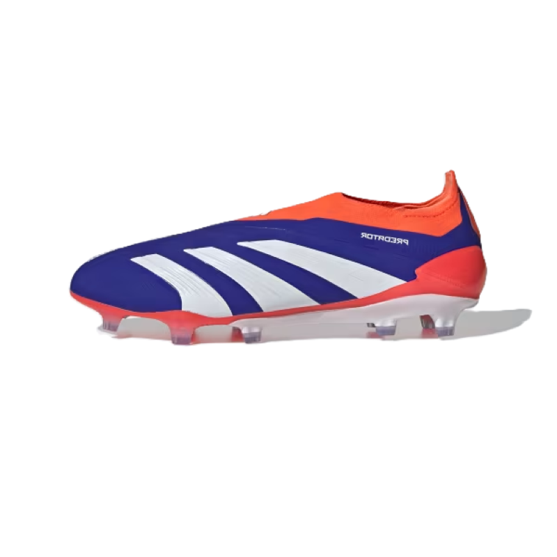 Adidas Predator Elite Laceless Fg Lucid Blue Cloud White Solar Red