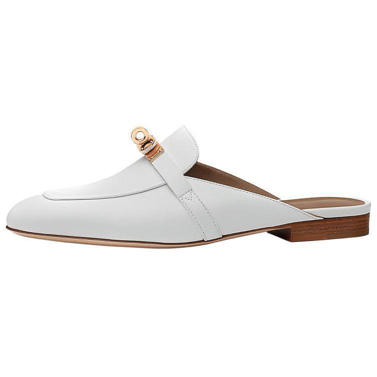 HERMES Oz Closed Toe Slippers Women's