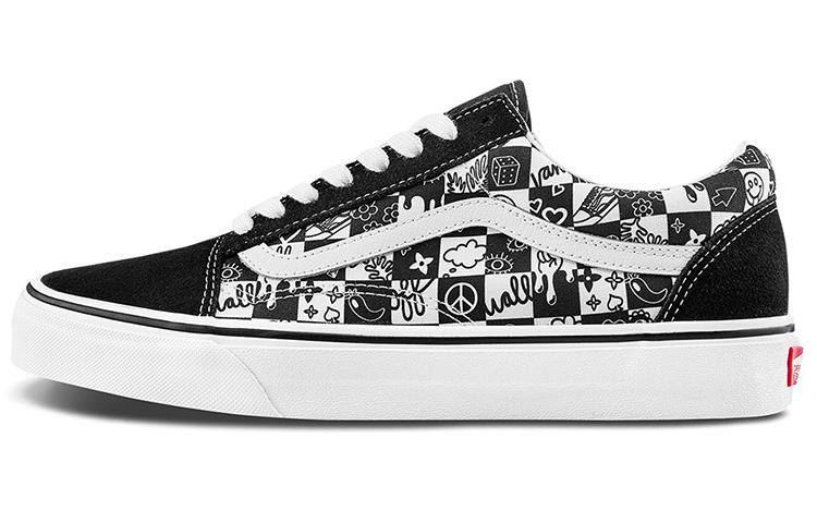 Vans Old Skool Doodle Checkerboard