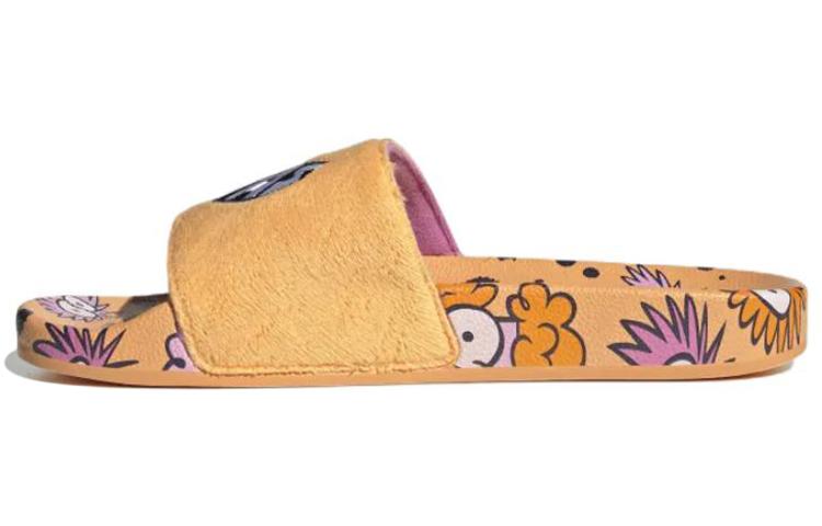 Adidas Originals Adilette Slides Kevin Lyons Hazy Orange Cloud White Shadow Navy