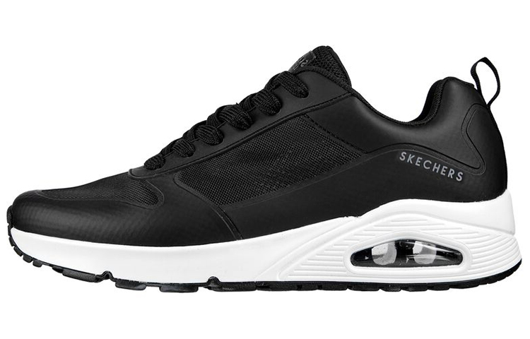 Skechers Uno Series Sol Low Top Casual Shoes Men's Black
