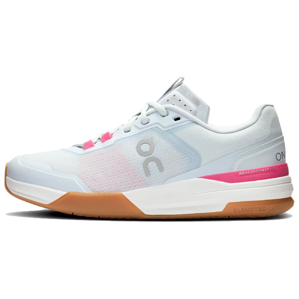 On THE ROGER Advantage Pro Abrasion Resistant Low Top Tennis Shoes Women's Blue