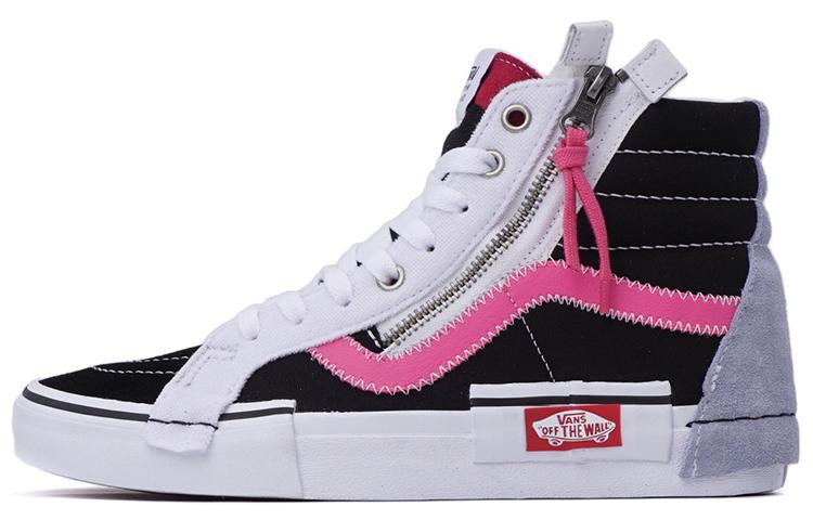 Vans Sk8 Hi Cap Black Azalea Pink