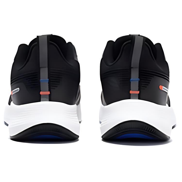 361° Cushioning, Slip Resistant, And Abrasion Resistant Low Top Training Running Shoes Men's Black Blue