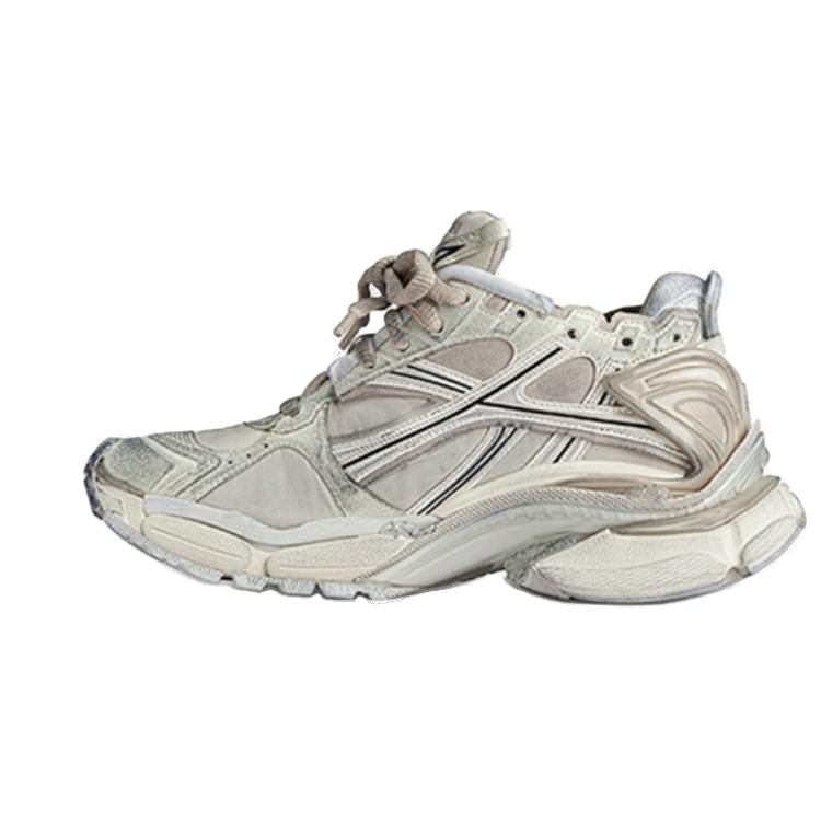 Balenciaga Runner Sneakers 'Beige Nylon Suede Like Fabric' Women's