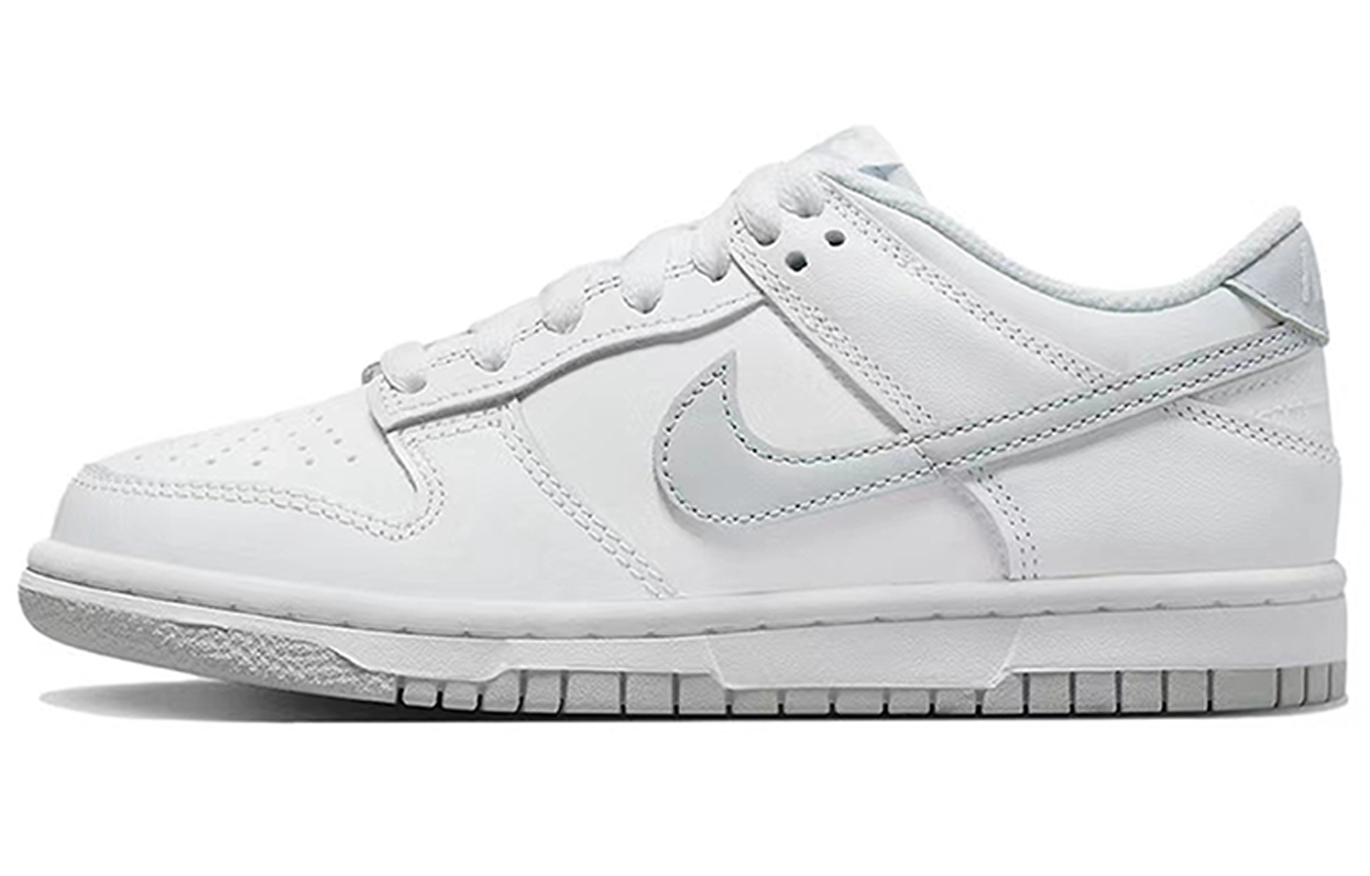 Nike Dunk 'Neutral Grey' Anti-Slip Wear-Resistant Low-Top Skateboard Shoes GS Gray Orange купить в интернет-магазине Yoocart с быстрой доставкой по России.