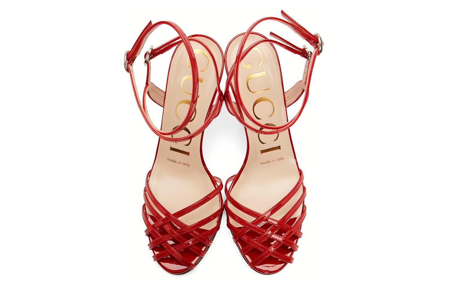 GUCCI Slim Heel High Heels Women's Red купить в интернет-магазине Yoocart с быстрой доставкой по России.