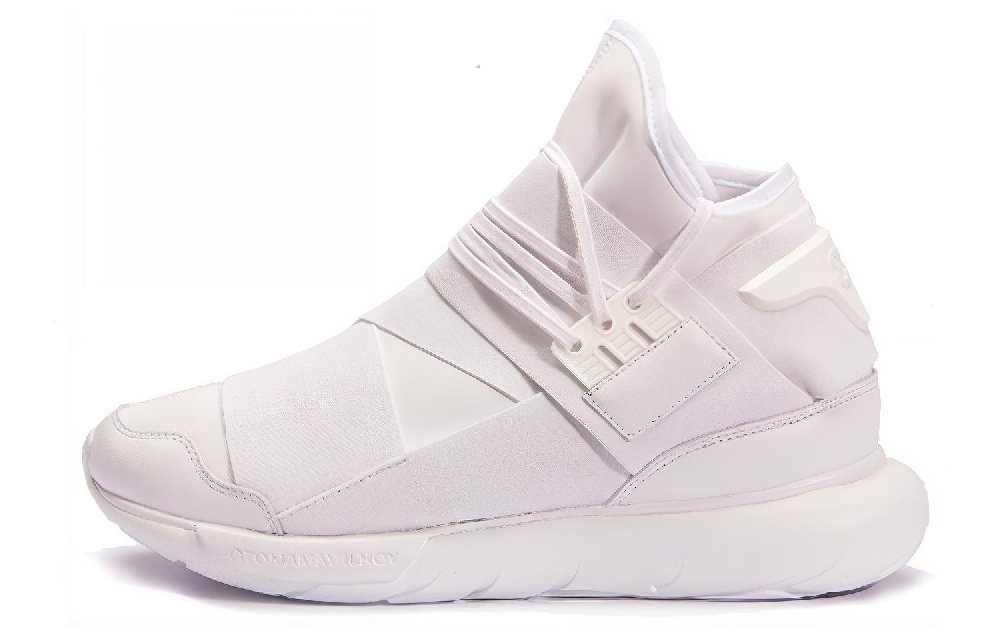 Adidas Y 3 Qasa High Triple White